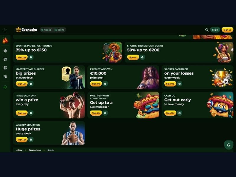 App e pagamenti mobile su Casinacho Casino Nacho Casino per giocatori live italiani